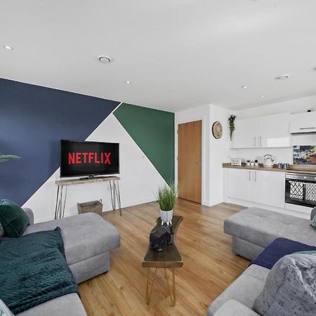 Stunning City Centre Penthouse - Sleeps 10 - Parking Manchester Dış mekan fotoğraf